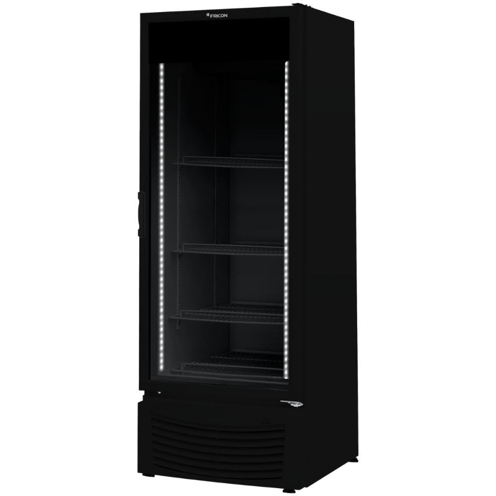 Expositor Conservador Vertical Refrigerador VCFM 402 L Porta De Vidro Total Black Fricon 110 V - 1