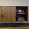 Balcão Buffet 135cm 2 Portas Organico Pé Metal Luna Artesano - 8