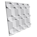 Ver imagem 4 de Forma 3D Gesso e Cimento ABS 1mm - Oceano 30x30 cm