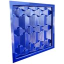 Ver imagem 5 de Forma 3D Gesso e Cimento ABS 1mm - Oceano 30x30 cm