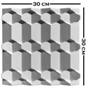 Ver imagem 6 de Forma 3D Gesso e Cimento ABS 1mm - Oceano 30x30 cm