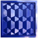 Ver imagem 3 de Forma 3D Gesso e Cimento ABS 1mm - Oceano 30x30 cm