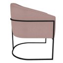 Ver imagem 5 de Poltrona Base de Ferro Linho Mariana Maranata Estofados