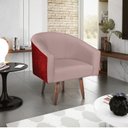 Ver imagem 1 de Poltrona Pés Palito Factor Linho Mariana Maranata Estofados