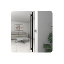 Ver imagem 2 de Puxador de Porta Inox Vidro Pivotante Preto 70cm Ms Fs