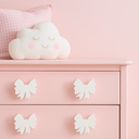 Ver imagem 2 de Puxador de Gaveta Decorativo - Laço - Kit 2 Unidades:branco