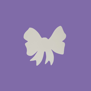 Puxador de Gaveta Decorativo - Laço - Kit 2 Unidades:branco