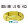 Tubo Gás Pex Multicamadas Amanco 16mm C/ 100 Mts Amarelo - 1