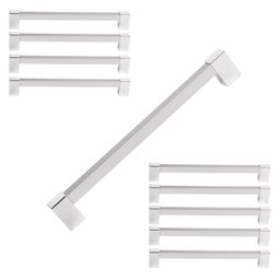 Kit 10 Puxador 288mm Alumínio Móveis Gaveta Armário Cozinha - 1