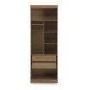 Ver imagem 4 de Guarda Roupa Modulado de Canto 3 Peças Sauá Yescasa