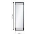 Ver imagem 4 de Espelho Retangular Decorativo de Chão Industrial Multi 153x43cm In House Decor