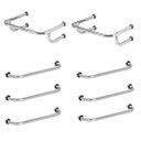 Ver imagem 1 de 2 Barras De Apoio Para Lavatório E 6 Barras De Idoso De 80cm