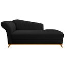 Ver imagem 2 de Kit Diva Recamier Vanessa 160cm Lado Direito e 02 Poltronas Laura Suede - Doce Sonho Móveis RECAMIER