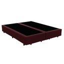 Ver imagem 1 de Cama Box King Bipartido 193x203 – Marrom Base Reforçada