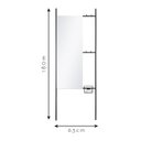 Ver imagem 4 de Espelho Retangular Decorativo de Chão Hanger 180x63cm In House Decor