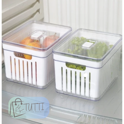 Organizador de Geladeira Quadrado 3,8 Lts Cesto-plastutti - 5