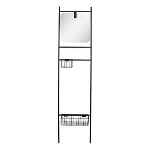 Escada Decorativa Petronas com Alça Corino 190x45cm In House Decor