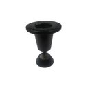 Ver imagem 2 de Pé Regulável para Móveis 60mm (300kg) Alumínio Preto Metali Unitário