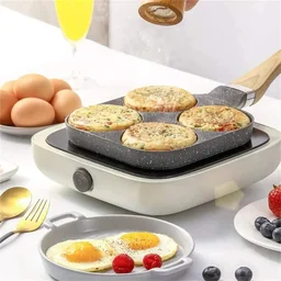 Frigideira Antiaderente 4 em 1 Panquecas Ovos e Hambúrguer - 9