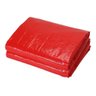 Lona Plástica Vermelha Impermeável 300 Micras Multiuso 5x6 / 6x5 - 3