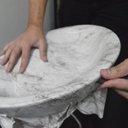 Ver imagem 5 de Papel de Parede Mármore Carrara Vinil Adesivo Impermeável Lavável Pia Box Mesa Cozinha 2m X 60 Cm