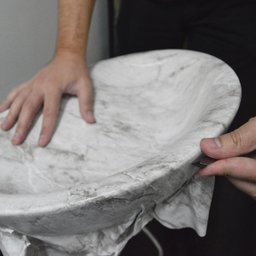 Papel de Parede Mármore Carrara Vinil Adesivo Impermeável Lavável Pia Box Mesa Cozinha 2m X 60 Cm - 5