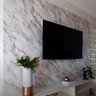 Papel de Parede Mármore Carrara Vinil Adesivo Impermeável Lavável Pia Box Mesa Cozinha 2m X 60 Cm - 6
