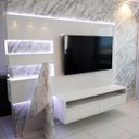 Ver imagem 4 de Papel de Parede Mármore Carrara Vinil Adesivo Impermeável Lavável Pia Box Mesa Cozinha 2m X 60 Cm