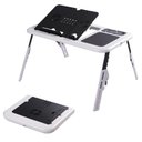 Ver mais imagens de Mesa Notebook Dobrável 2 Coolers USB Regulável Ergonômico