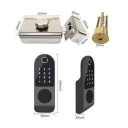 Fechadura Digital S-guardian de Sobrepor com Biometria, Senha, Cartão e Chave Ip44 Stam - 4