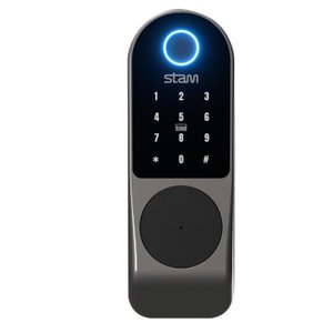 Fechadura Digital S-guardian de Sobrepor com Biometria, Senha, Cartão e Chave Ip44 Stam