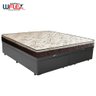 Cama Box Baú Queen Sintético Bipartido + Colchão Elegance Ortopédico Espuma D33 Extra Firme 158x198x - 6
