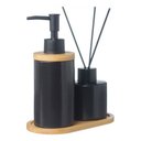 Ver imagem 4 de Conjunto Lavabo Difusor com Bandeja Dispenser Líquido Aromatizador / 374
