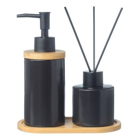 Conjunto Lavabo Difusor com Bandeja Dispenser Líquido Aromatizador / 374