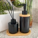 Ver imagem 5 de Conjunto Lavabo Difusor com Bandeja Dispenser Líquido Aromatizador / 374