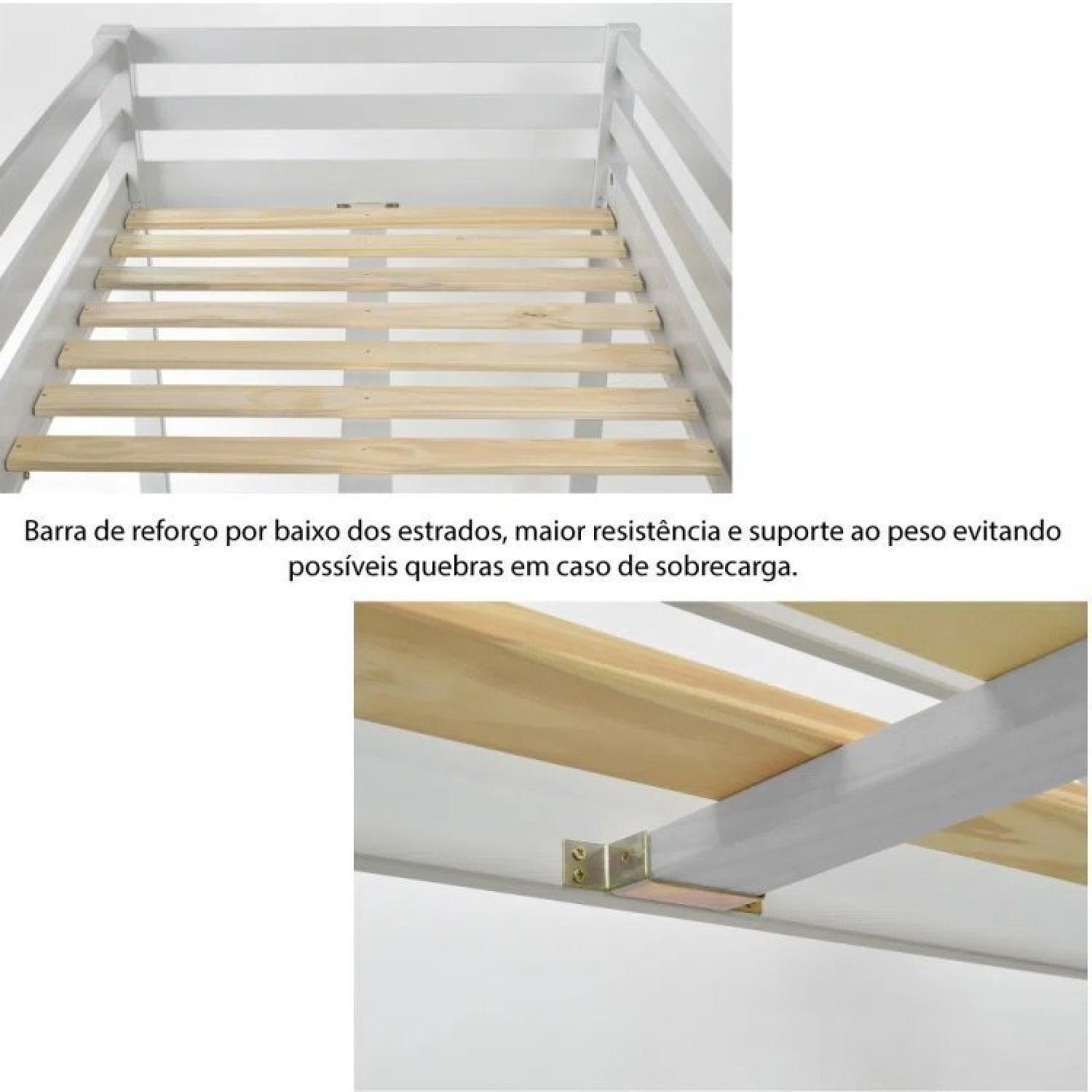 Cama Infantil Escorregador Prime Alta II Telhado VI Casatema - 6