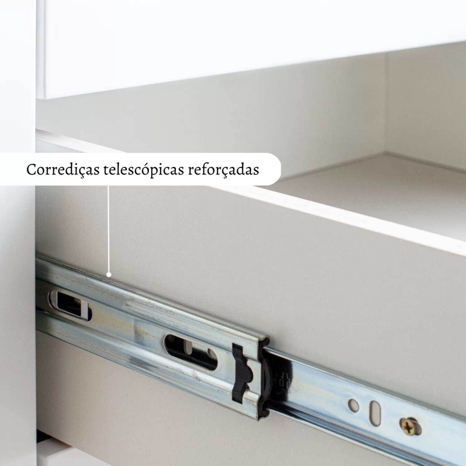 Cômoda Infantil 4 Gavetas 2 Portas Fiori Timber - 9