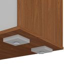 Ver imagem 7 de Mesa para Escritório Home Office em L 170x155cm Unik A02 Freijó Branco - Lyam Decor