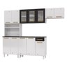 Cozinha de Aço Compacta 4 Peças 12 Portas 1 Gaveta Diamante - 3