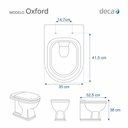 Ver imagem 2 de Assento Sanitário Oval Verde Malva para Bacia Deca