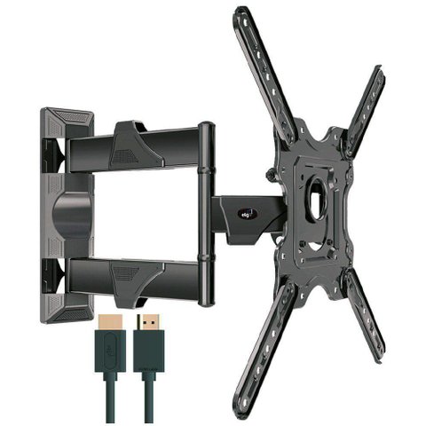 Suporte Articulado Tv 26 a 55 +cabo Hdmi 2,5m Movev4hdmi Elg