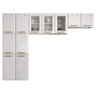 Cozinha de Aço Compacta 3 Peças com Vidros 11 Portas Diamante Telasul - 3