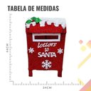 Ver imagem 4 de Enfeite Caixa de Correio Papai Noel 3d com Lampadas Led
