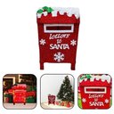 Ver imagem 3 de Enfeite Caixa de Correio Papai Noel 3d com Lampadas Led