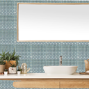 Ver imagem 2 de Pastilha Adesiva Vidro Decoração Banheiro Cozinha Espelho Qd