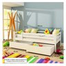 Cama Infantil Prime com 2 Gavetões e Grade De Proteção Madeira Maciça Casatema MadeiraOriginals - 4
