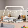 Cama Infantil Montessoriano com Telhado VI Casatema MadeiraOriginals - 1