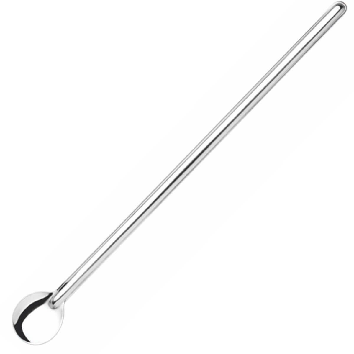 12 Colheres Longas Bailarina Inox para Mexer Suco Barman Drinks 30cm ...