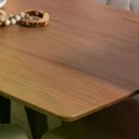 Ver imagem 3 de Conjunto de Jantar Mesa Avena 4 Cadeiras New Drop - Canella C/ Bege