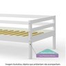 Cama Infantil Prime com Telhado Claraboia e Kit Escadinha Casatema MadeiraOriginals - 2